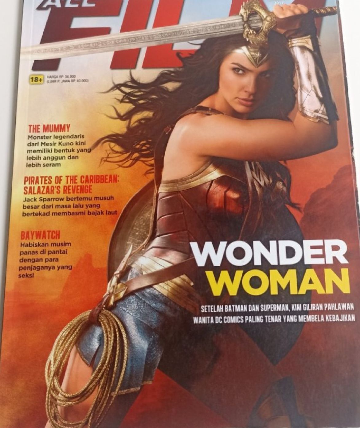 ALL FILM magazine side cover Issue 87   2017