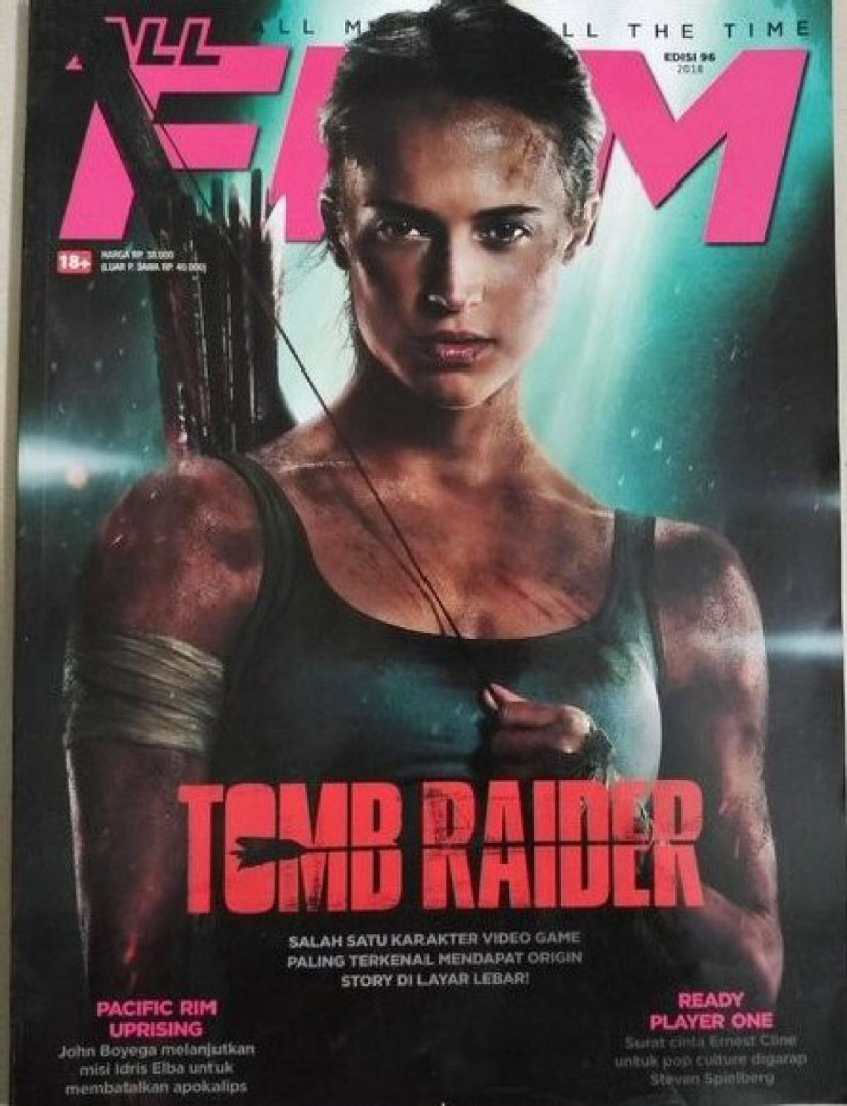 ALL FILM magazine side cover Issue 96   2018