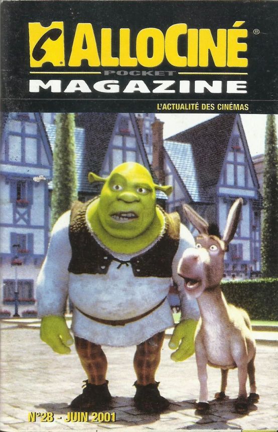 ALLOCINE magazine side cover Issue 28  June 2001