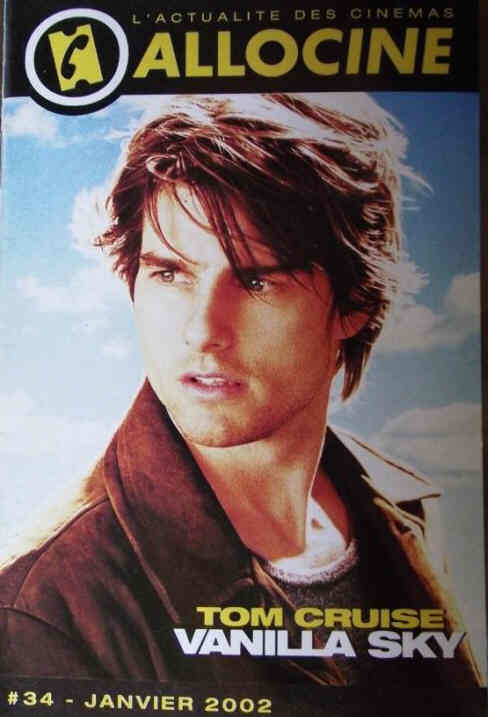 ALLOCINE magazine side cover Issue 34  January 2002