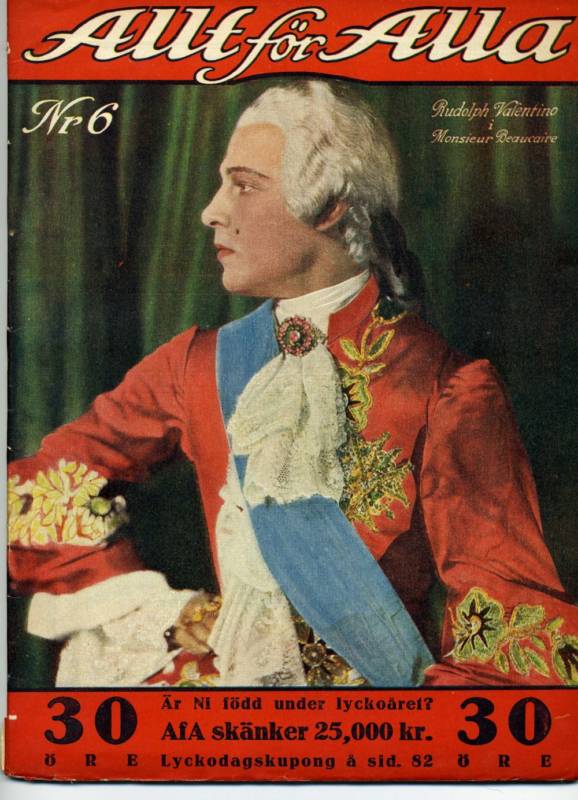 ALLT FOR ALLA magazine side cover Issue 6  