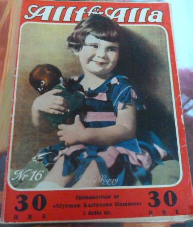 ALLT FOR ALLA magazine side cover Issue 16   1925