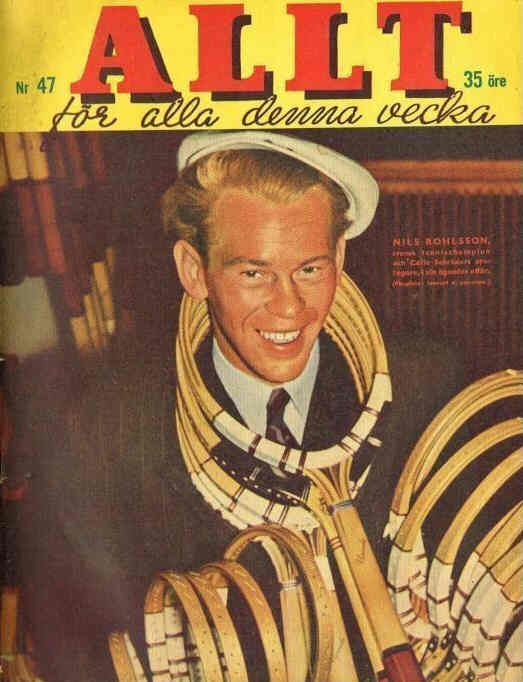 ALLT FOR ALLA magazine side cover Issue 47  1942