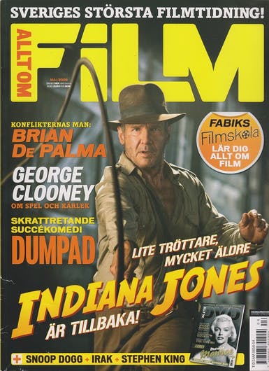 CINEMA (Se) magazine side cover  May 2008