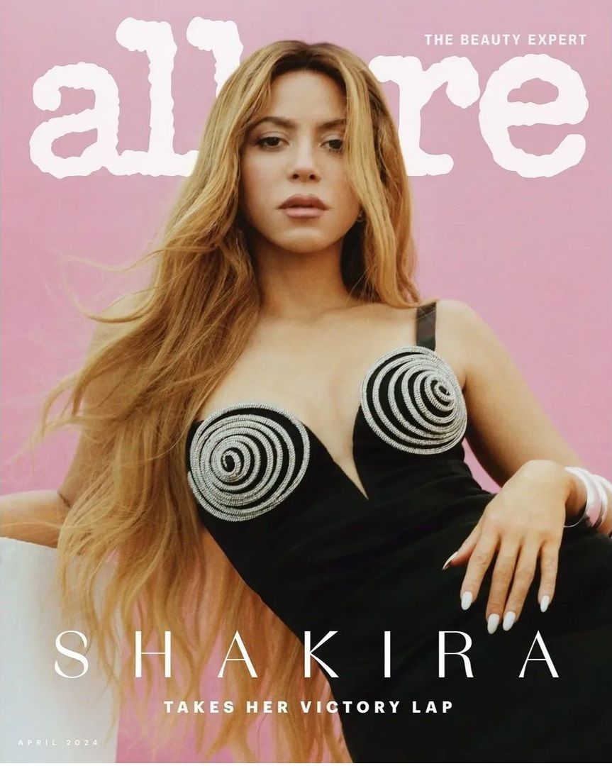 ALLURE USA magazine side cover  April 2024