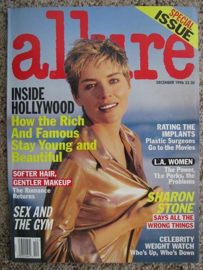 ALLURE USA magazine side cover  December 1996