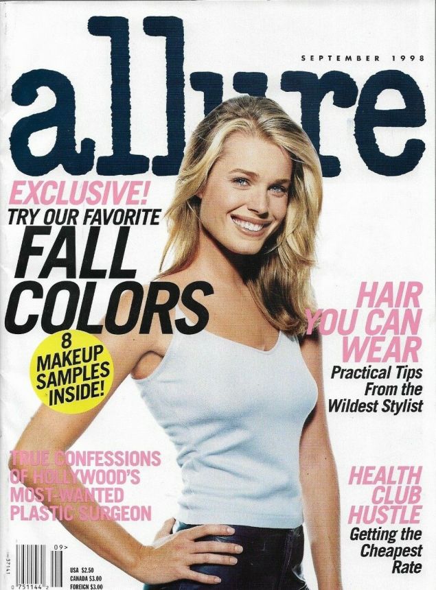 ALLURE USA magazine side cover  September 1998