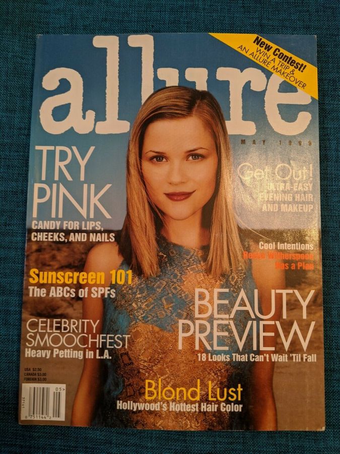 ALLURE USA magazine side cover  May 1999