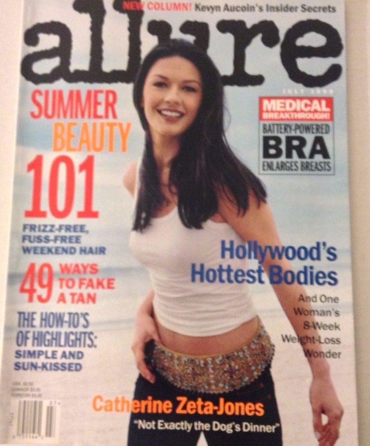 ALLURE USA magazine side cover  July 1999