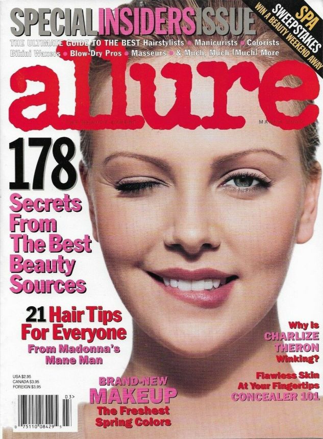 ALLURE USA magazine side cover  March 2000