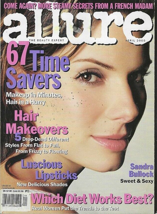 ALLURE USA magazine side cover  April 2000