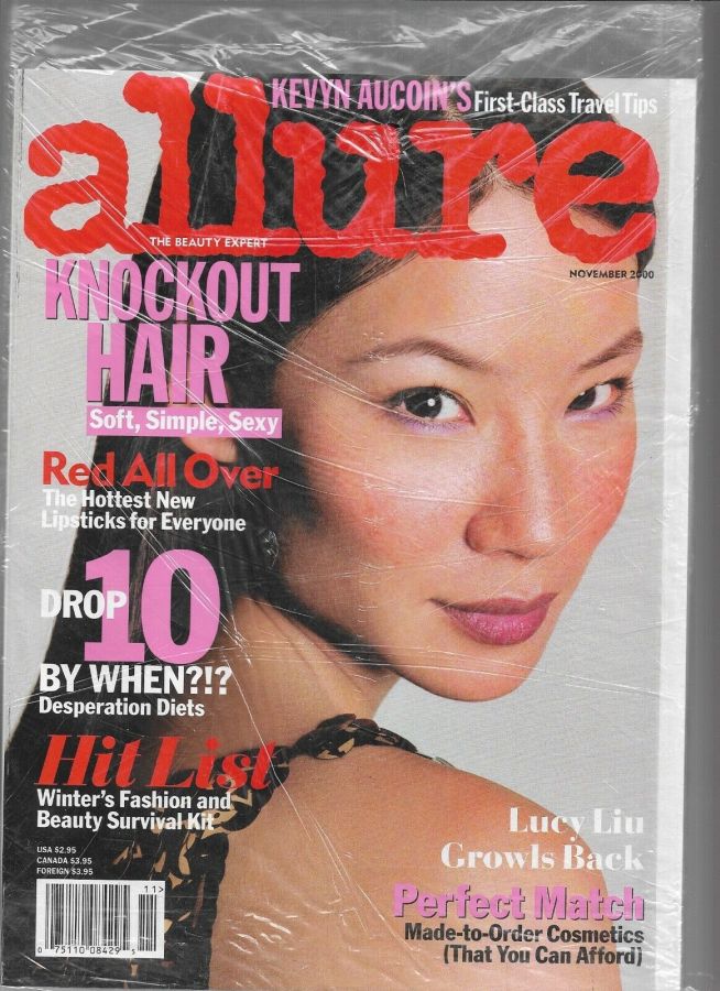 ALLURE USA magazine side cover  November 2000