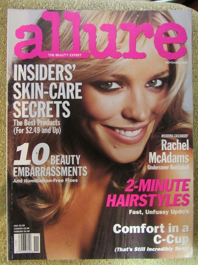 ALLURE USA magazine side cover  November 2005