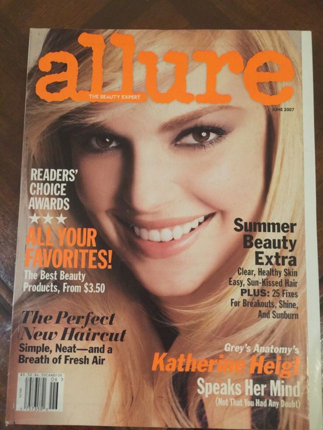 ALLURE USA magazine side cover  June 2007