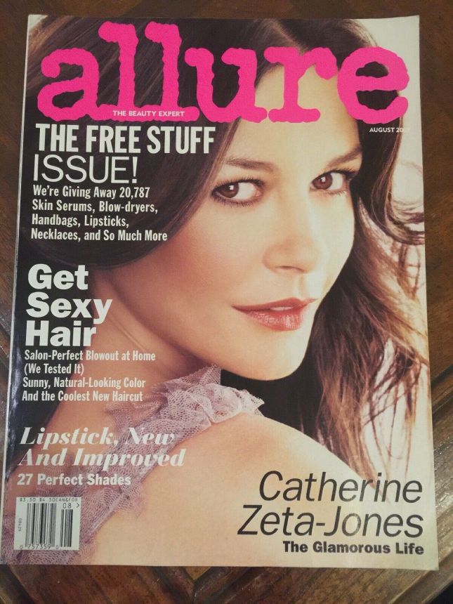 ALLURE USA magazine side cover  August 2007