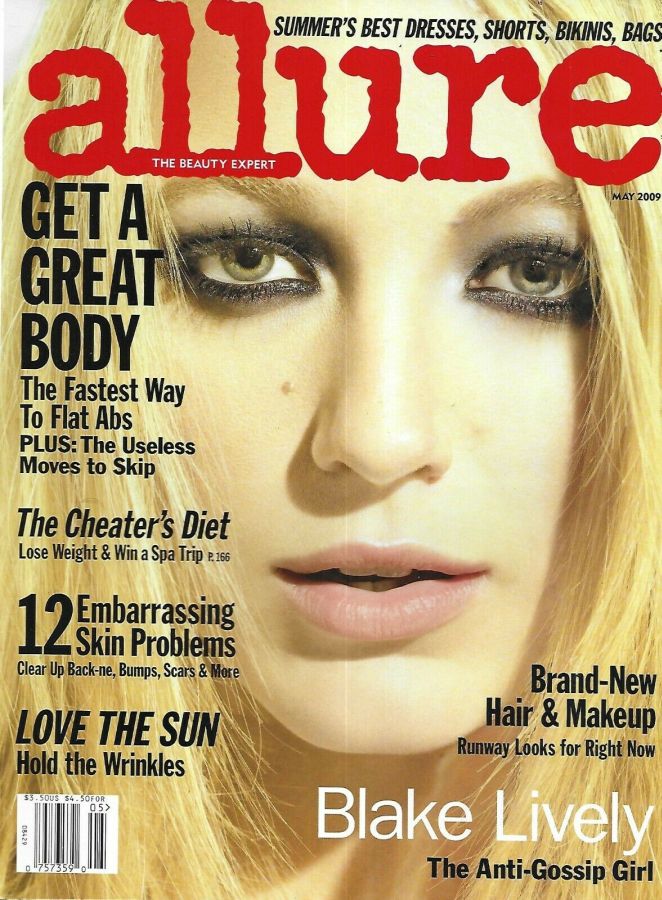 ALLURE USA magazine side cover  May 2009