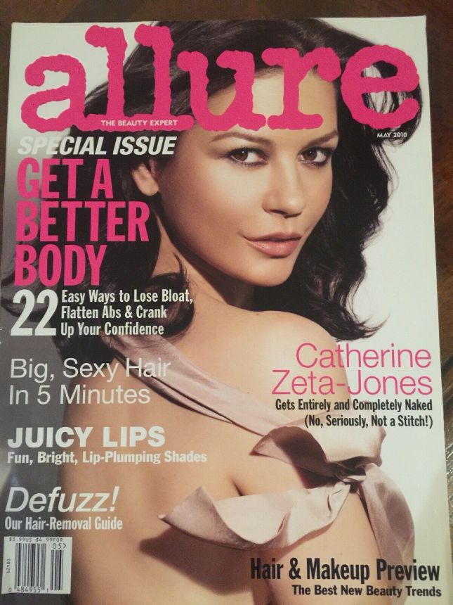 ALLURE USA magazine side cover  May 2010