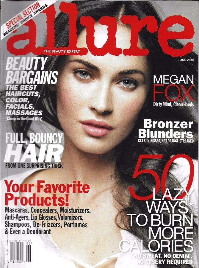 ALLURE USA magazine side cover  June 2010