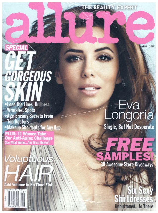 ALLURE USA magazine side cover  April 2011
