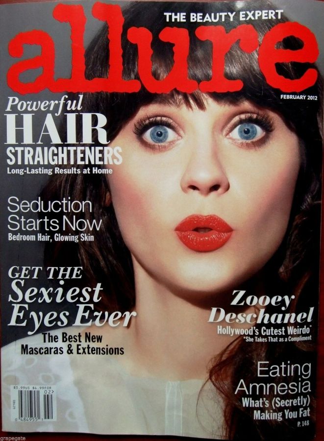 ALLURE USA magazine side cover  February 2012