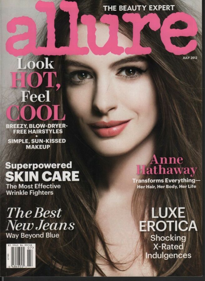 ALLURE USA magazine side cover  July 2012