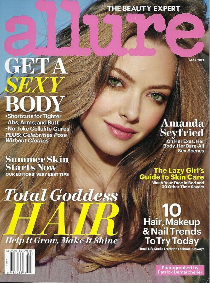ALLURE USA magazine side cover  May 2013
