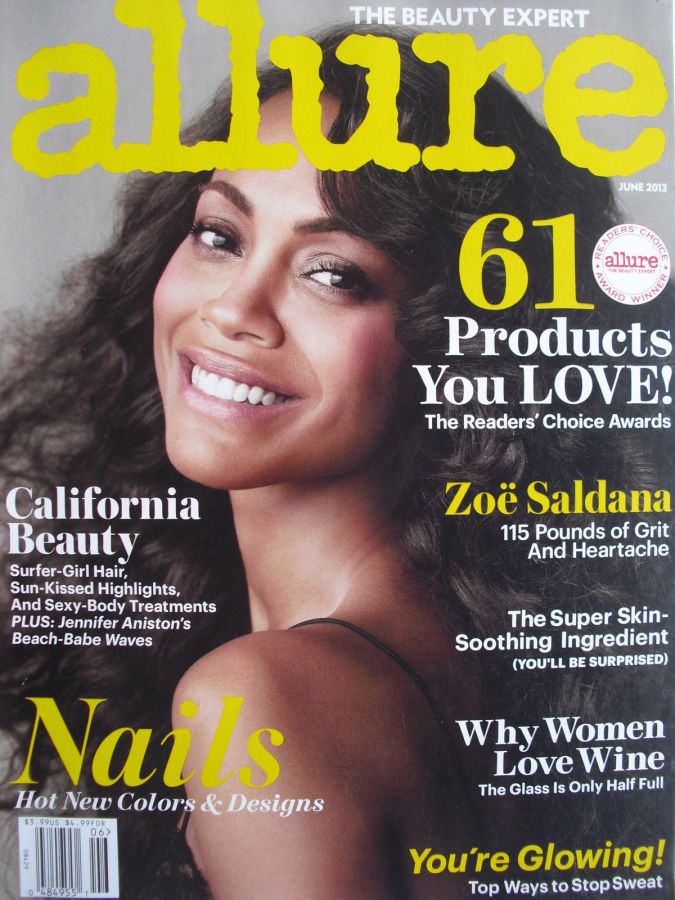 ALLURE USA magazine side cover  June 2013