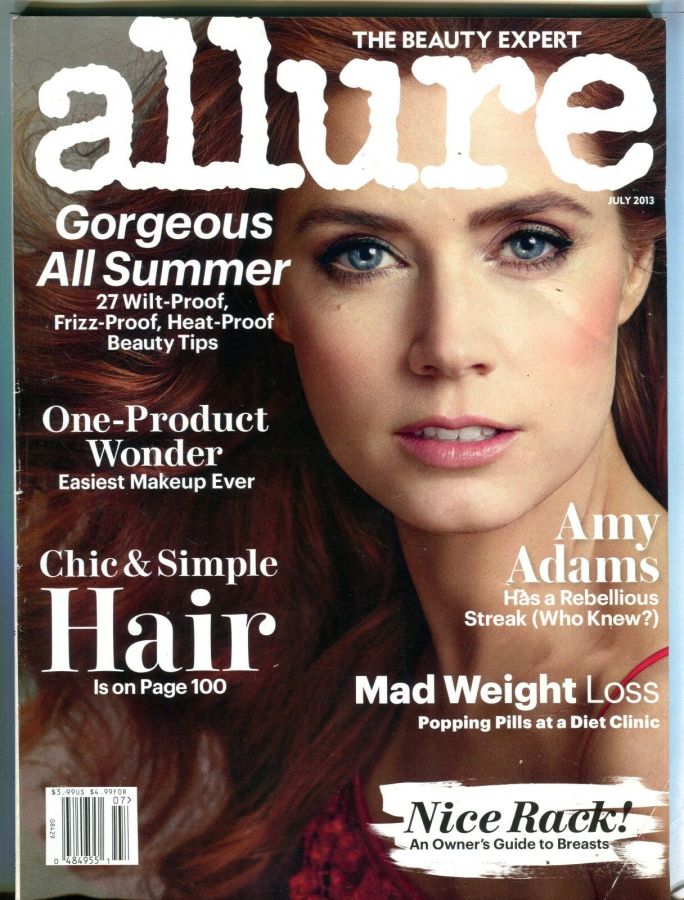 ALLURE USA magazine side cover  July 2013