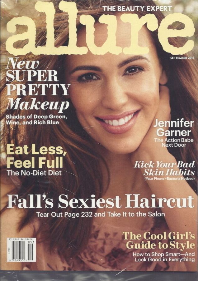 ALLURE USA magazine side cover  September 2013