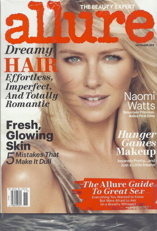 ALLURE USA magazine side cover  November 2013