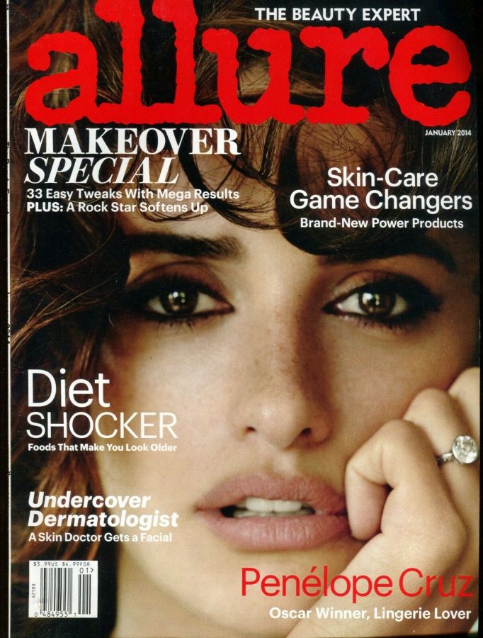 ALLURE USA magazine side cover  January 2014