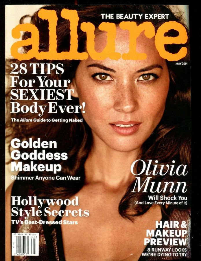 ALLURE USA magazine side cover  May 2014
