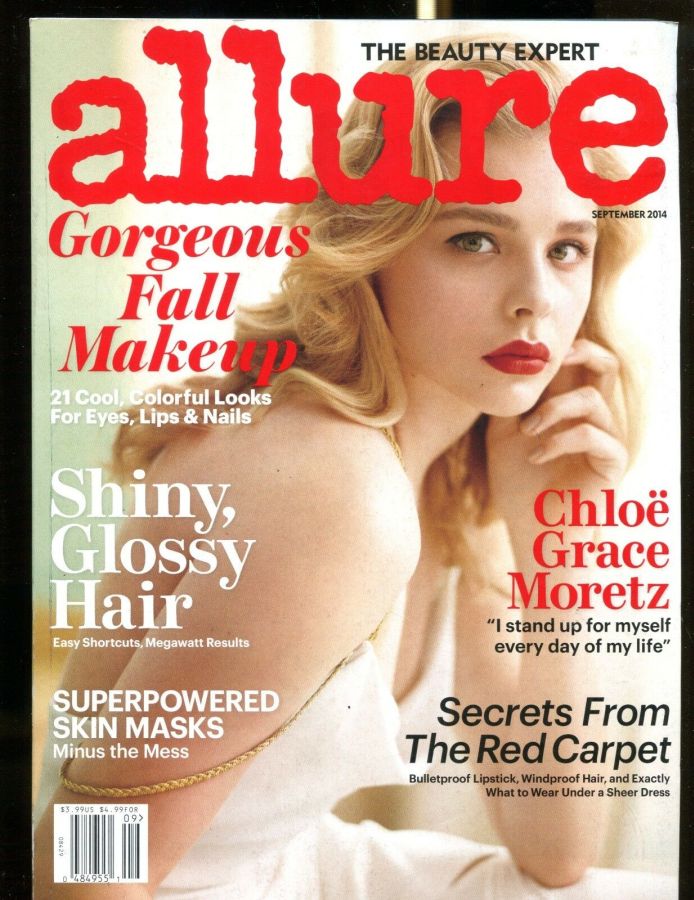 ALLURE USA magazine side cover  September 2014
