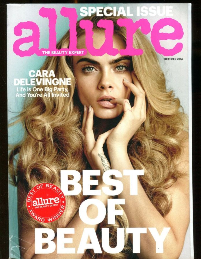 ALLURE USA magazine side cover  October 2014
