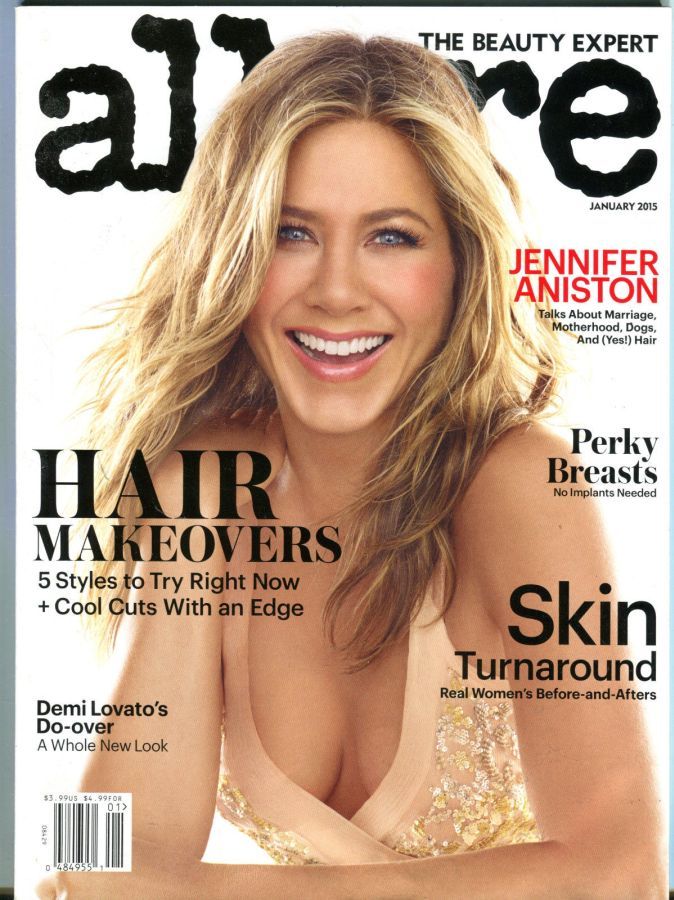 ALLURE USA magazine side cover  January 2015