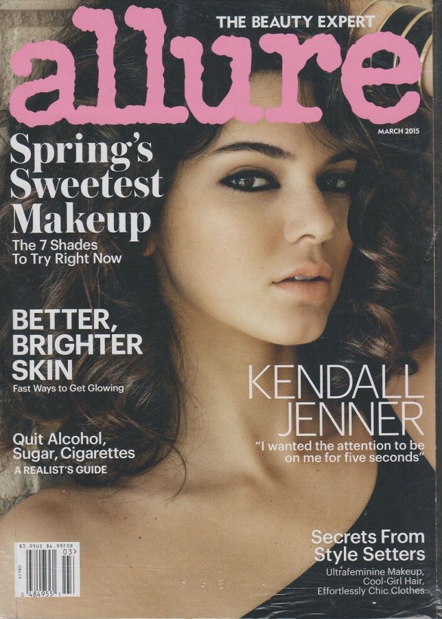 ALLURE USA magazine side cover  March 2015