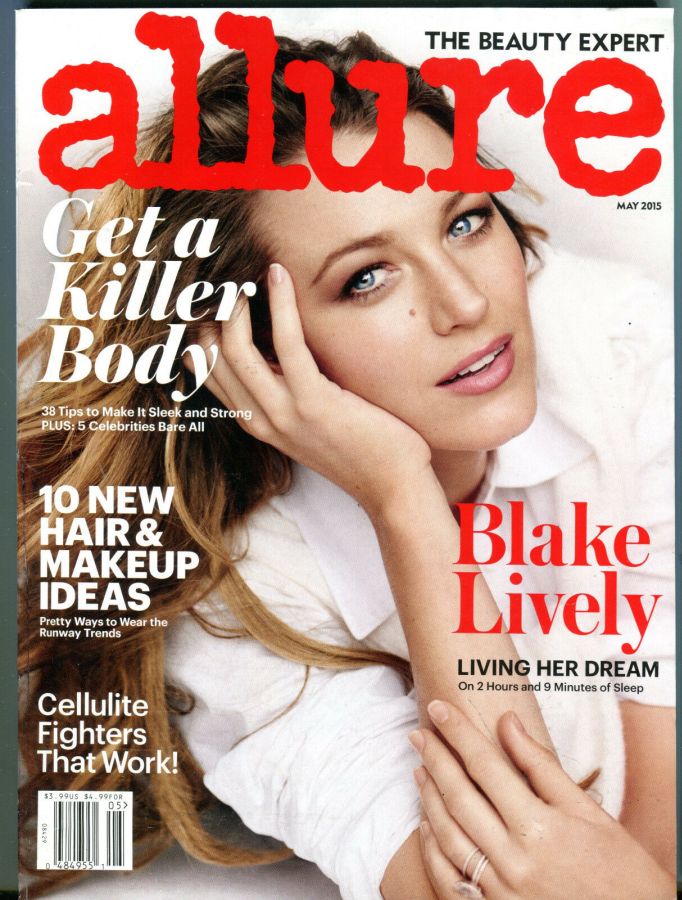 ALLURE USA magazine side cover  May 2015