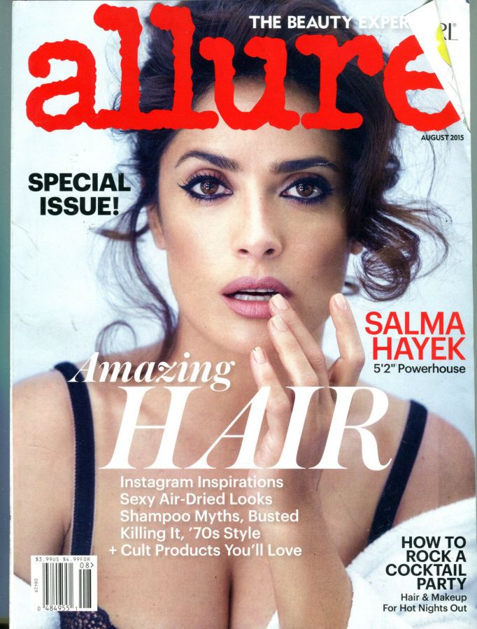 ALLURE USA magazine side cover  August 2015
