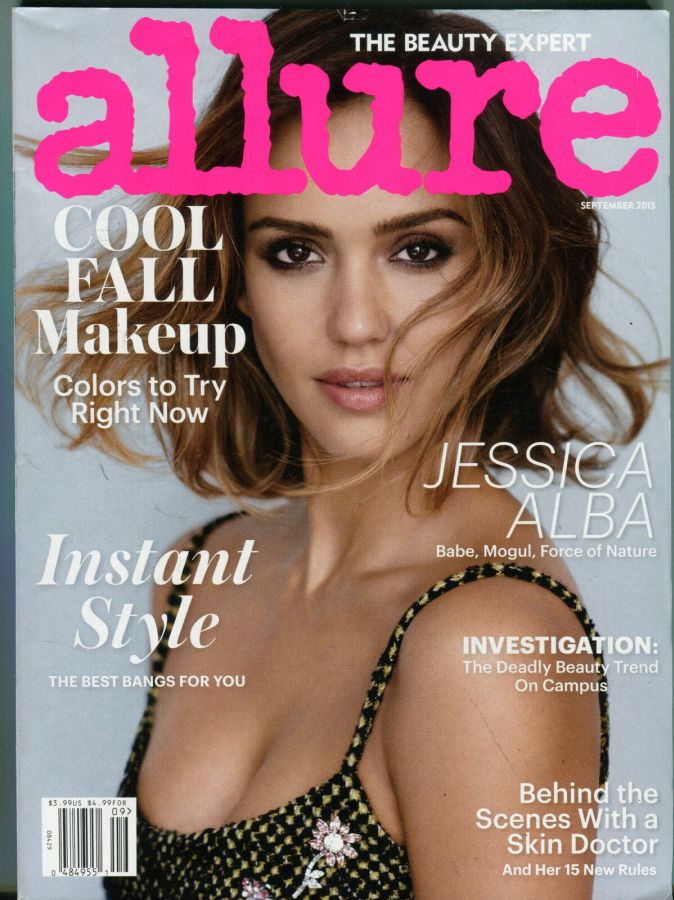 ALLURE USA magazine side cover  September 2015