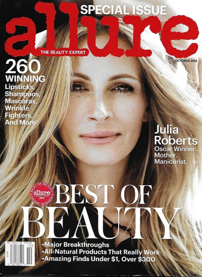 ALLURE USA magazine side cover  October 2015