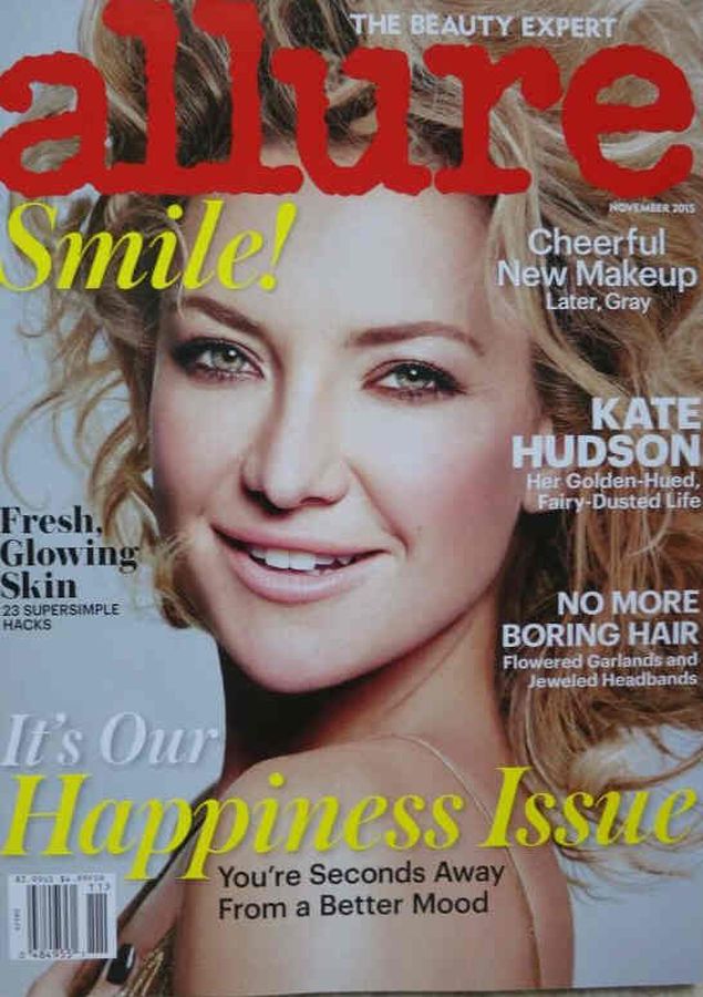 ALLURE USA magazine side cover  November 2015