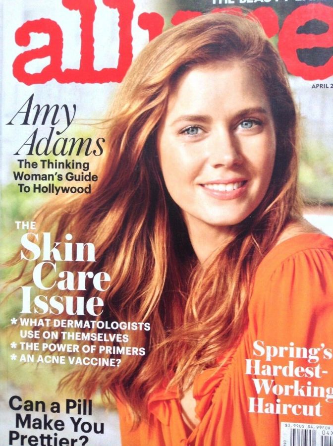 ALLURE USA magazine side cover  April 2016