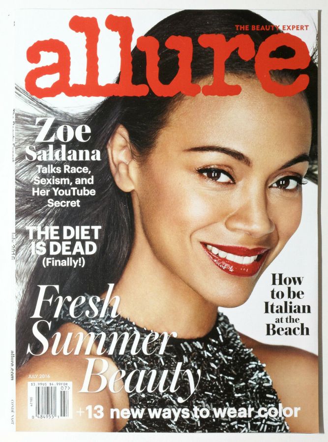 ALLURE USA magazine side cover  July 2016
