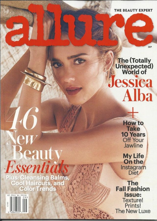 ALLURE USA magazine side cover  September 2016