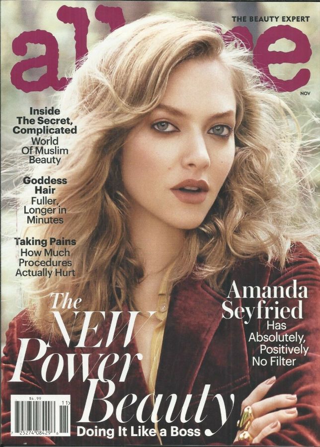 ALLURE USA magazine side cover  November 2016