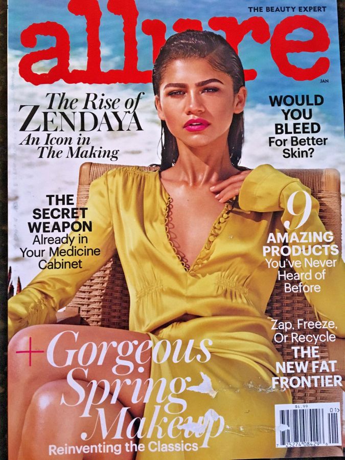 ALLURE USA magazine side cover  January 2017