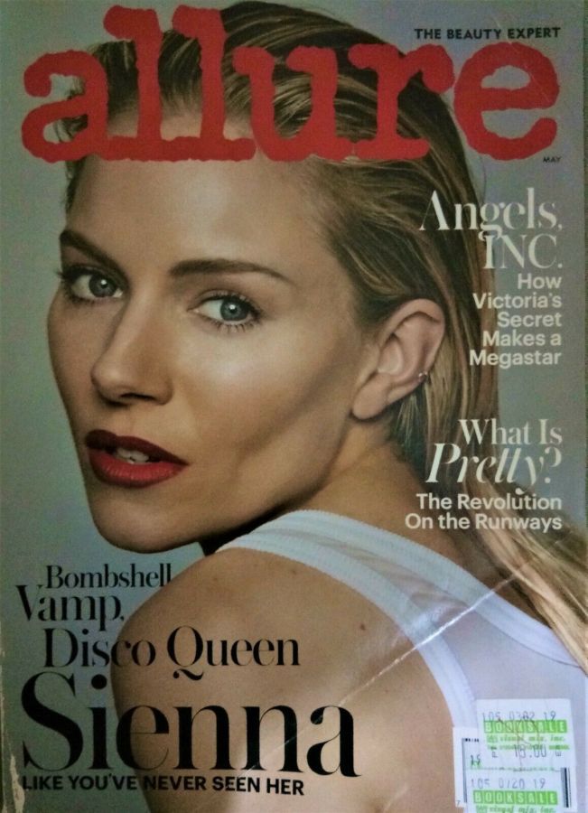 ALLURE USA magazine side cover  May 2017