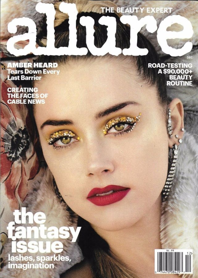ALLURE USA magazine side cover  December 2017