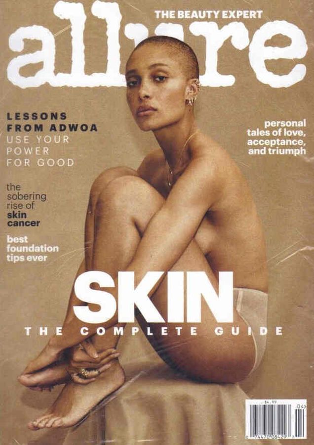 ALLURE USA magazine side cover  April 2018
