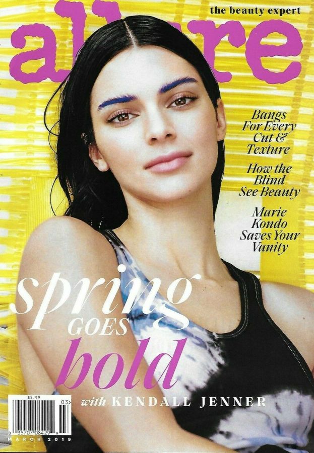 ALLURE USA magazine side cover  March 2019